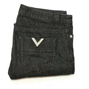 🆕 Valentino Red Classic V Black Wash Jeans